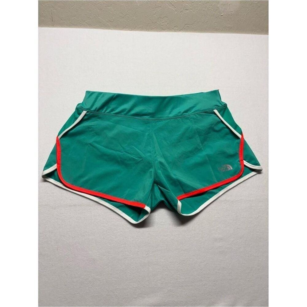 The-north-face Women's Green and Red Shorts
